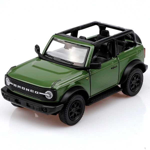 TOKAXI 1/36 Scale Ford Bronco Diecast Car Models,Pull Back Vehicles Ford Toy Cars,Cars Gifts for Boys Girls