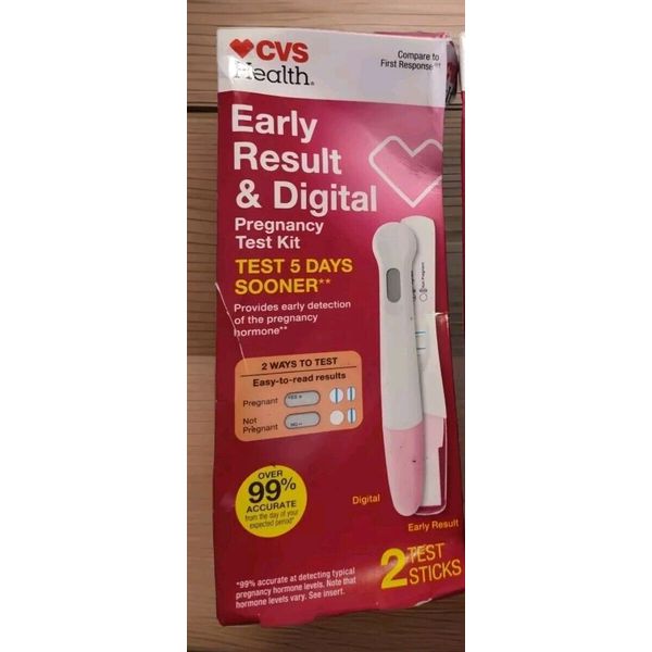 3X Early Result Digital Pregnancy Test 5 Days Sooner 6 TESTS Comp First Respose