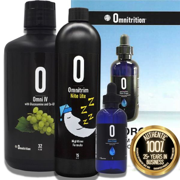 Omnitrition GET STARTED - Drops, Omni4, Nite Lite, FRESH IN STOCK, FREE/FAST S/H