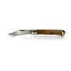 sarge knives Nickel Back Burl - Maple Burl Lock Back Folder