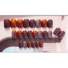 24 Cold Brew Coffee Gradient Fake Nails - Perfect for Coffee Lovers