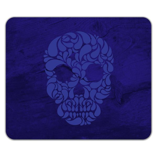Shopagift Navy Skull Mouse Mat Pad Gift 24cm x 19cm