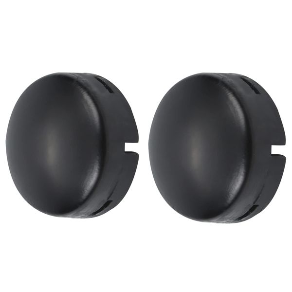 Pack of 2 Video Doorbell Push Button Compatible with Ring Doorbell Pro, Injection Moulded Buttons, Night Vison & Sensor Still Work (Black)