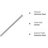 20 Extra Long Socket / Plug Screws Electrical M3.5x75mm