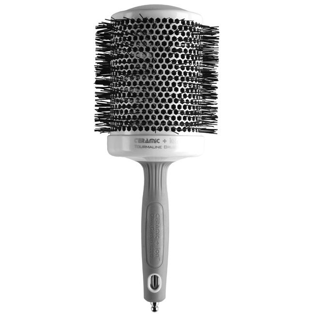 Olivia Garden Ceramic + Ion Round Thermal Hair Brush, 4.25"