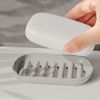 Portable Dish Organizer Travel Case Container Soap Box Plastic Soap Dish ET