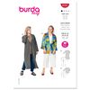 Burda Style Sewing Pattern B6107 Misses' Jacket or Coat