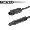 Motoforti Universal Backup Camera Cable, 2m, PVC, Black, 1 Pcs