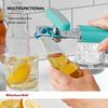 KitchenAid Classic Multifunction Can Opener/Bottle Opener, 8.34-Inch, Aqua Sky