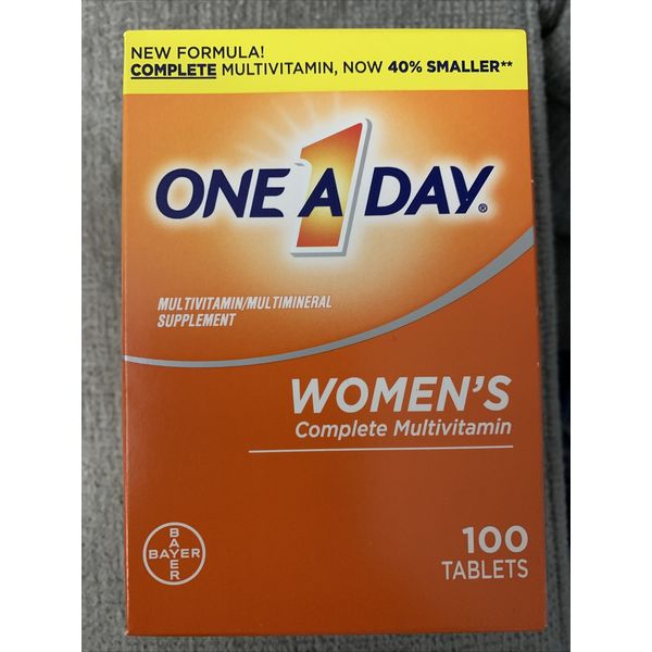 One A Day Women's Multivitamin Tablets 100 Ct Exp: 06/24