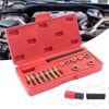 Metric Thread Chaser Set 15PCS Thread Cleaning Restorer Thread Repair Tool Kit