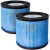 2packs HEPA Air Filter Replacement Compatible with TOPPIN Air Purifier TPAP002
