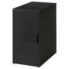 ALEX ALEX Storage Unit - Black/Brown 14x27 Inch 505.637.66