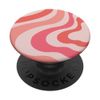 Retro Liquid Swirl Abstract Pattern in Pink and Blush PopSockets Swappable PopGrip