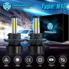 6-sides LED Headlight H13 9008 High Low Beam Bulbs Super Bright Replace Halogen
