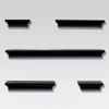 5pc Traditional Shelf Set Black - Threshold