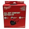 Milwaukee Performance Face Mask, Adjustable Straps, 10 Black S/M Masks!
