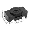 Camera Tether Block, Camera Cable Jerk Stopper DSLR Camera Tether Grip Cable Lock Clip Clamp Protector, Tether Plate for Tethering Cable Plate for Camera