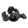 Etsumi VE-7713 Multi-Ball Head (One Plate for 2-Way Function/Cold Shoe on the Side), Black