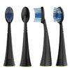 Replacement Toothbrush Heads for AquaSonic Black Series, 8 Count