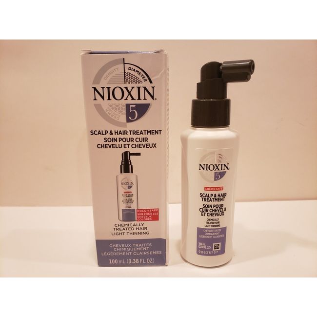 Nioxin~#5 Scalp & Hair Treatment Chemically Treated Hair Light Thinning~3.38 oz