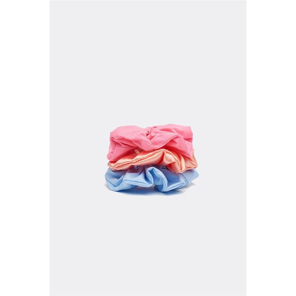 Norvec Pure Cotton Satin Set Of 3 Scrunchie-Limited Edition