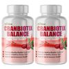 Cranbiotix Balance- Gut & Urinary Tract Support- 2 Bottles- 120 Capsules