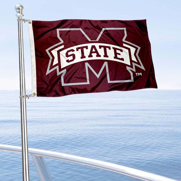 Mississippi State Bulldogs Golf Cart and Boat Flag