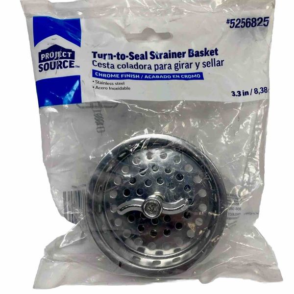 Turn and Seal Stainless Steel Replacement Basket Strainer 5256825 Lowes