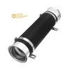 Skyplanet Universal 3"(76mm) Cold Air Intake Flexible Induction Pipe Hose Kit(Silver)