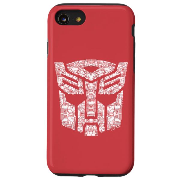 iPhone SE (2020) / 7 / 8 Transformers Evergreen Autobots Icon Collage Filled Logo Case