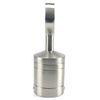 RopeServices UK 40mm Satin Nickel Decking Rope Hook, Deck Post End Fixing Post Fitting