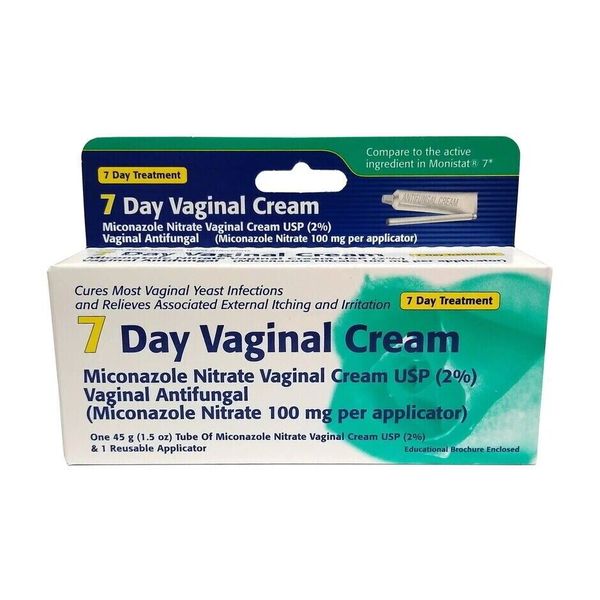 Taro - Miconazole Nitrate 2% (generic Monistat 7) Vaginal Cream - 1.5oz