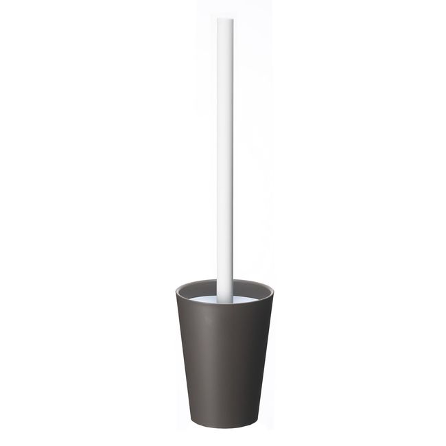 Tidy CL-665-520-4 Toilet Brush, Platawa Fort Toilet Brush, Brown, "Water Clean! Mildew Resistant Brush"