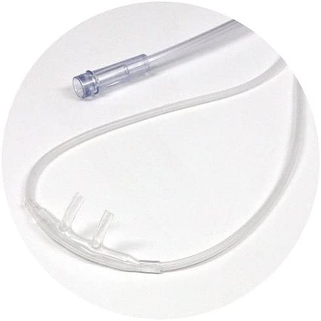 5Pk 4Ft Soft Adult Oxygen Nasal Cannula W/Kink-Free Supply Tubing (RES1104S)