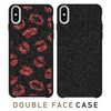 SBS Hard Case for iPhone XS Max with Glitter Surface XoXo Theme Black