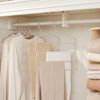 lakeland 2 Suede Covered Trouser Hanger