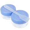 144PCS 10G/10ML Cream Cosmetic Lavender Sample Jar Containers with Spatulas