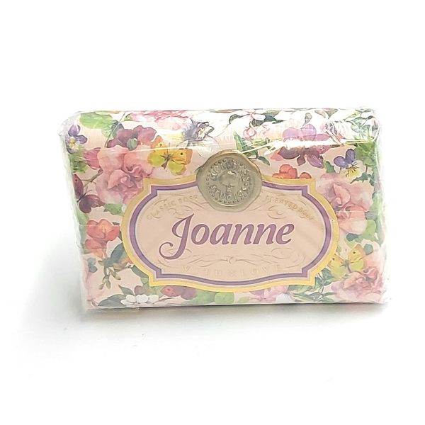 Joanne - Gift Soap Bar For Her Birthday Rose Scent Mum Grandmother Cleanser Lather Present Girl