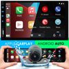 7" Car Stereo Receiver Work w/ Bluetooth, Apple CarPlay, Android Auto, BackupCAM