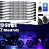 Bluetooth LED Motorcycle Underglow Accent Light For Harley Davidson Blackline