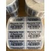 1000 Warranty Void BAR-CODE Hologram Security Label Stickers Tamper Evident Seal