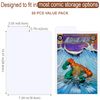 Comic Book Dividers, 50 Pack Cardboard Comic Book Dividers with Tabs for Comic Book Storage Box