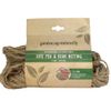 Jute Netting Pea and Bean Biodegradable String Netting (Natural, 2m x 5m Natural)
