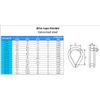 20 pc/s steel wire rope thimble 10mm galvanised DIN 6899B