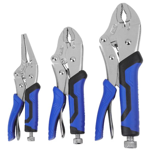 Locking Plier Set (3-Pack)