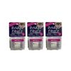 FD Bridge Soft Fiber Eyelid Drop Prevention Tape, Hard Type, Transparent 0.04 inches (1.4 mm) Wide, 120 Sticks, Set of 3