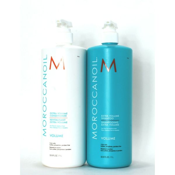 Moroccanoil Extra Volume Shampoo And Conditioner 33.8 Fl oz