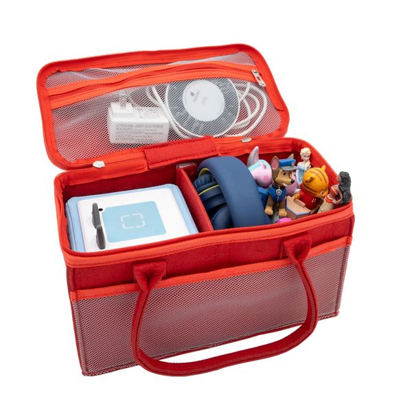 Generic Carrying Case for Toniebox Starter Kit (Red)