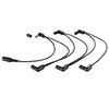 EBS DC-6-90F Branch DC Cable 1IN - 6OUT